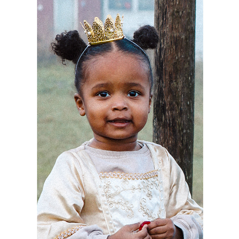 Den goda Fen, Prinsessekrone i metal m. perler