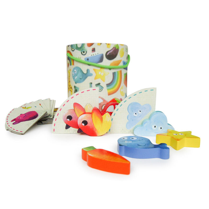 Vilac spil, Føl og find - sanse og motorik spil