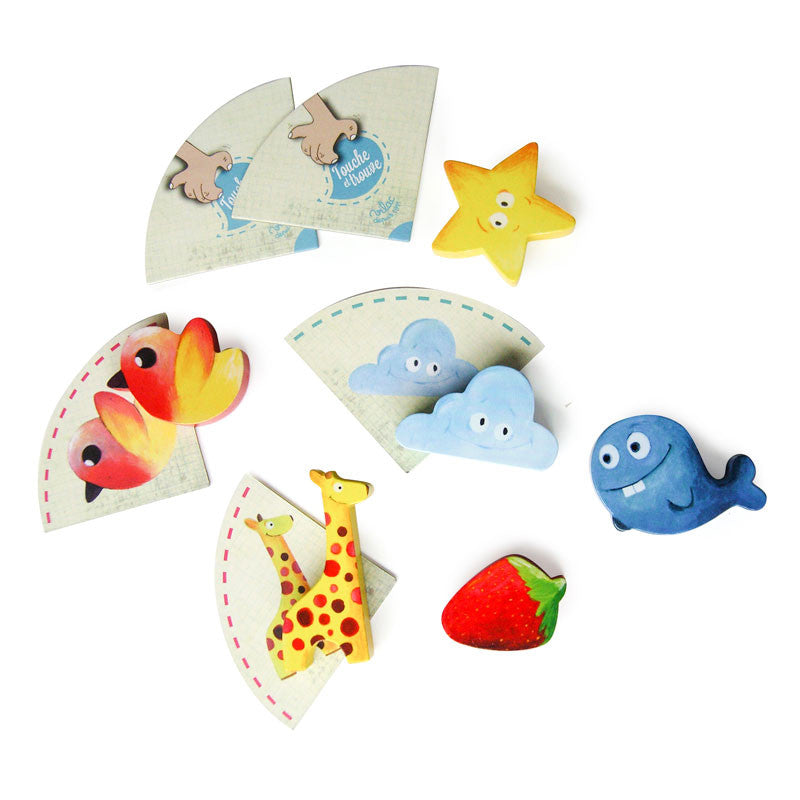 Vilac spil, Føl og find - sanse og motorik spil